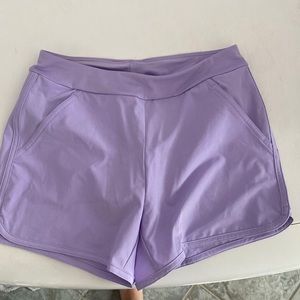 Lands’ End girls swim shorts